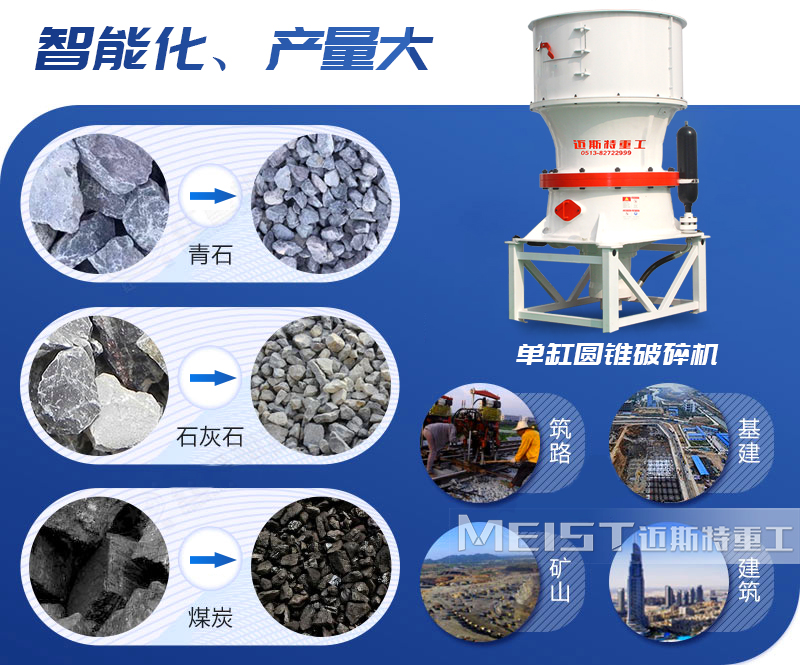 單缸液壓圓錐破碎機(jī)性能優(yōu)勢(shì)