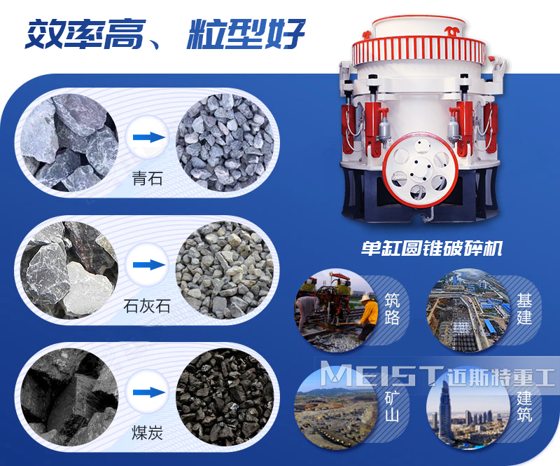 多缸液壓圓錐破碎機(jī)性能優(yōu)勢(shì)